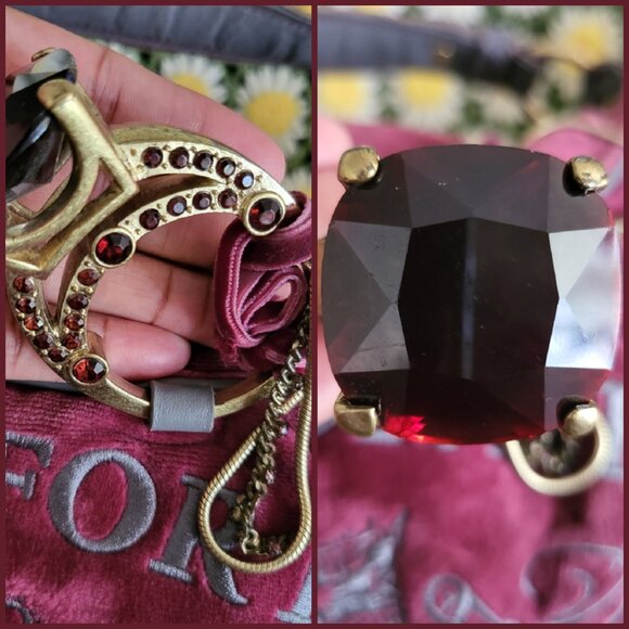 Juicy Couture "Juicy is for Life" Velour Handbag - Picture 10 of 14